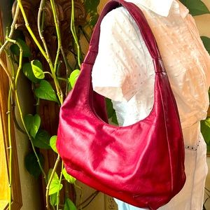 HOBO - Bold Red Leather Bag 😍😍😍😍😍